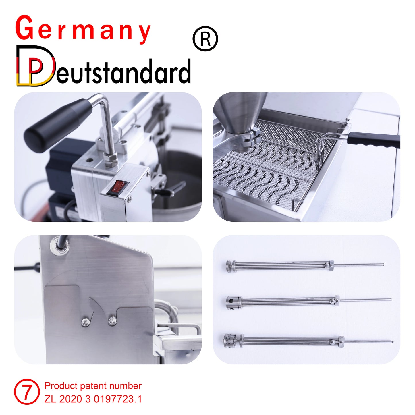 New Mochi Doughnut Machine Automatic With Deep Fryer