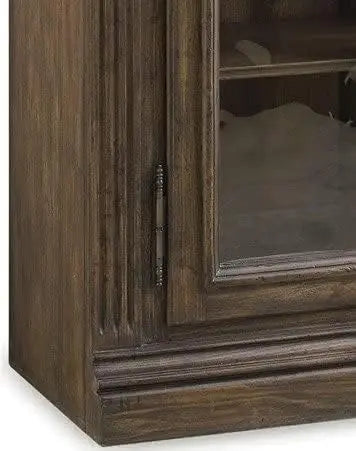 Rustic Walnut bar cart sideboard, buffet cabinet cabinet sideboard