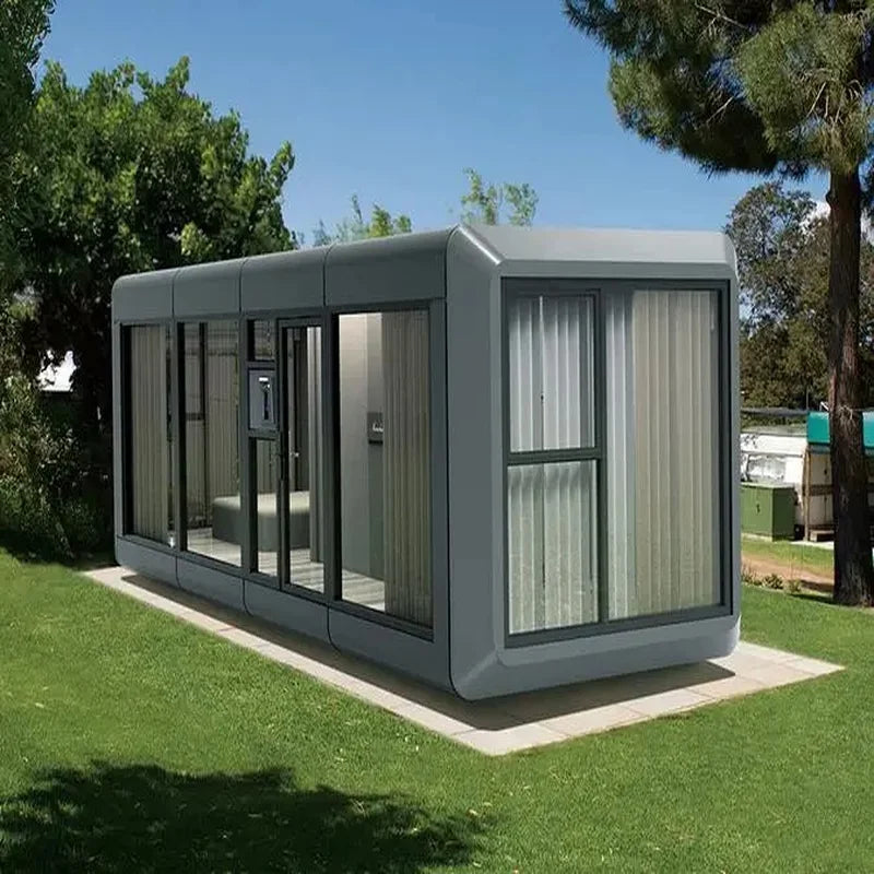 2025 Prefabricated Capsule Office Pod - Perfect for Living and Business Use