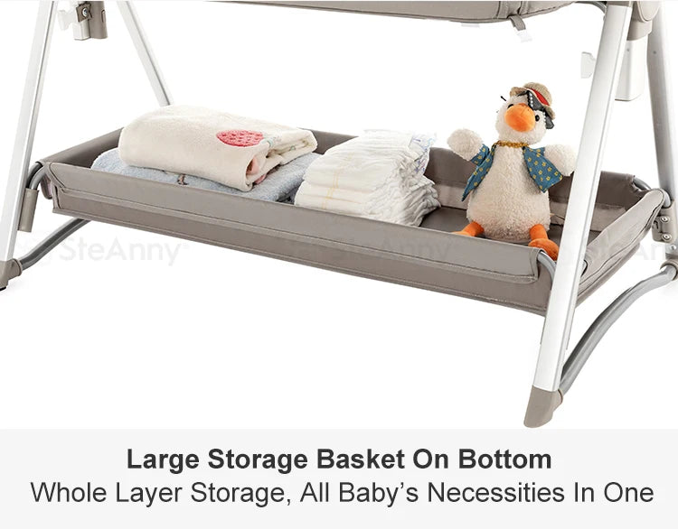 Crib Free Baby Bedside Portable Infant Travel Bed