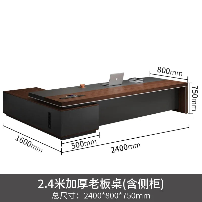 Minimalist Organizer Multifunction Executive Desk and Study table