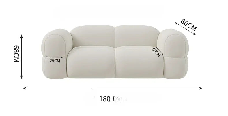 Small Apartment White Puffs Sofa Clouds. lazy reading loveseat
Small Apartment Puffs Sofa Clouds, white reading lazy loveseat