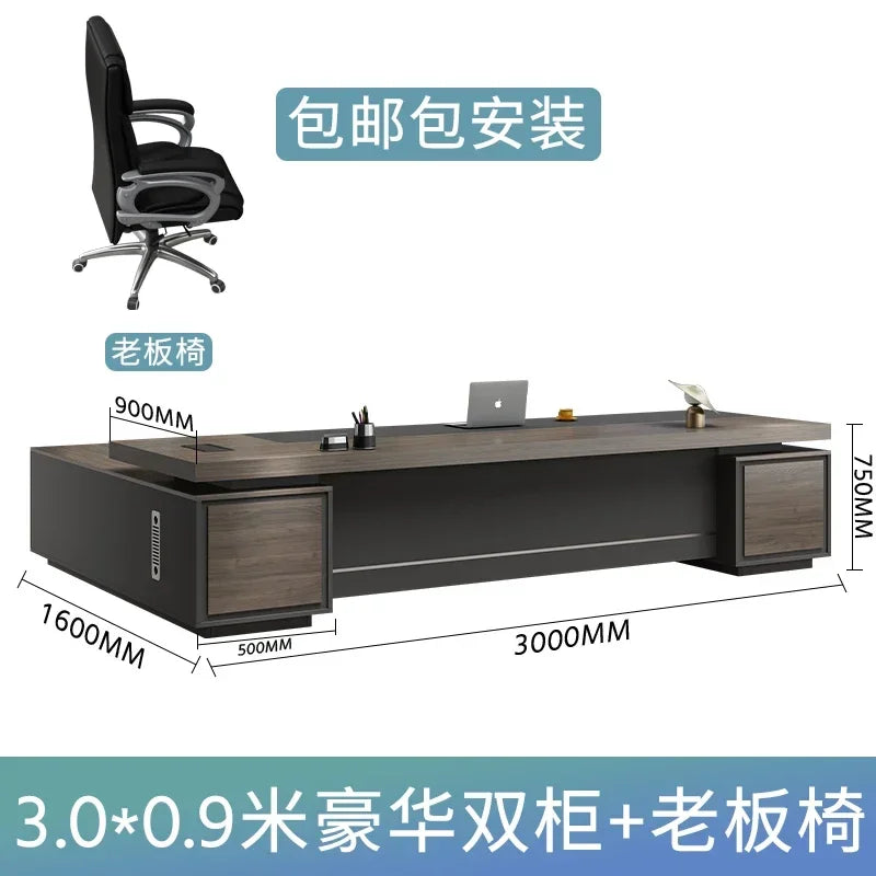Executive Multifunction Corner, writing table and study desk, simple gaming tables