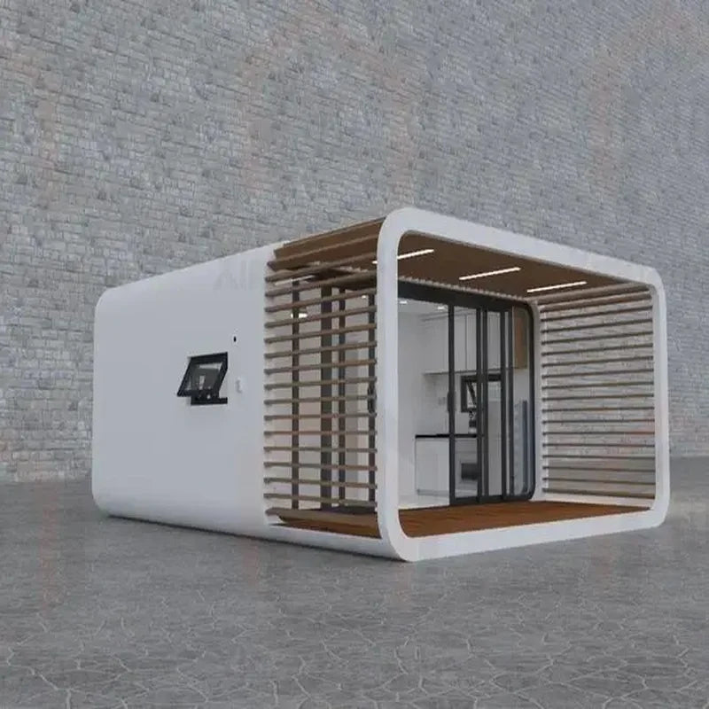 2025 Prefabricated Capsule Office Pod - Perfect for Living and Business Use