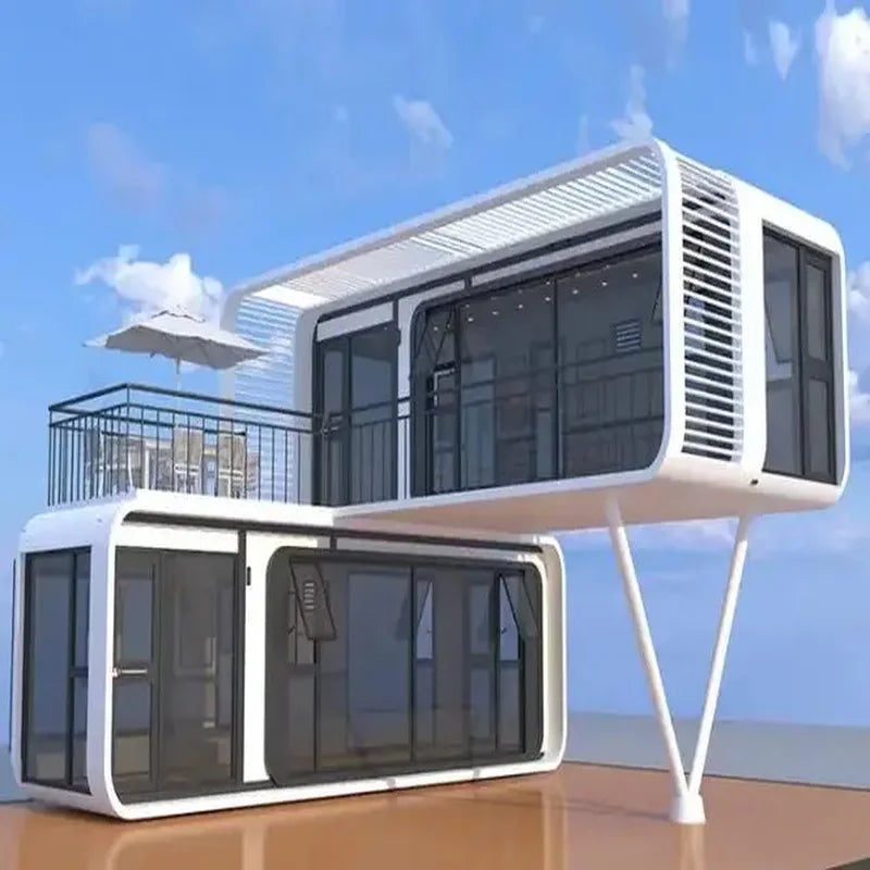 2025 Prefabricated Capsule Office Pod - Perfect for Living and Business Use