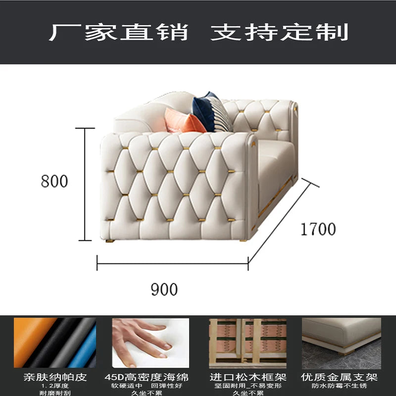 Modern Designer Luxury Fancy Sofa, Italian loveseat