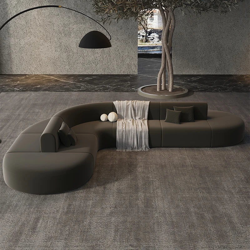 Nordic Lazy Lounges White Wood ,Large Design, European filler , puffs couch, modern canape, unique
