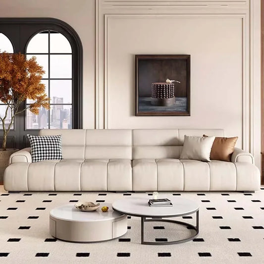 White Lounge  luxury, cute, modern designer pouf armchair