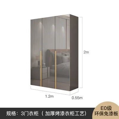 , Multifunction Wardrobe Closet. wooden doors, space saving, storage drawer