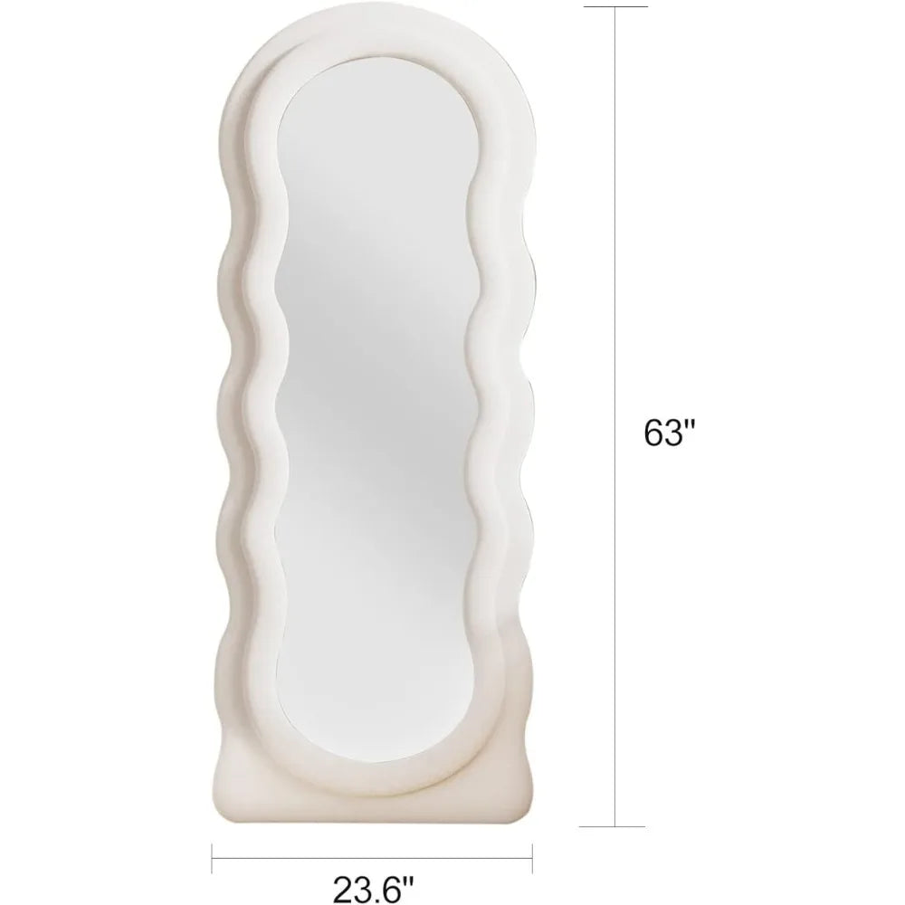 Wall Mirror w/Lights, Large, Arched Top