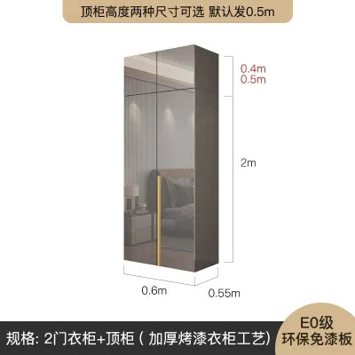 , Multifunction Wardrobe Closet. wooden doors, space saving, storage drawer