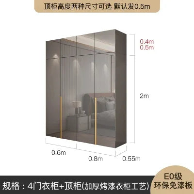 , Multifunction Wardrobe Closet. wooden doors, space saving, storage drawer