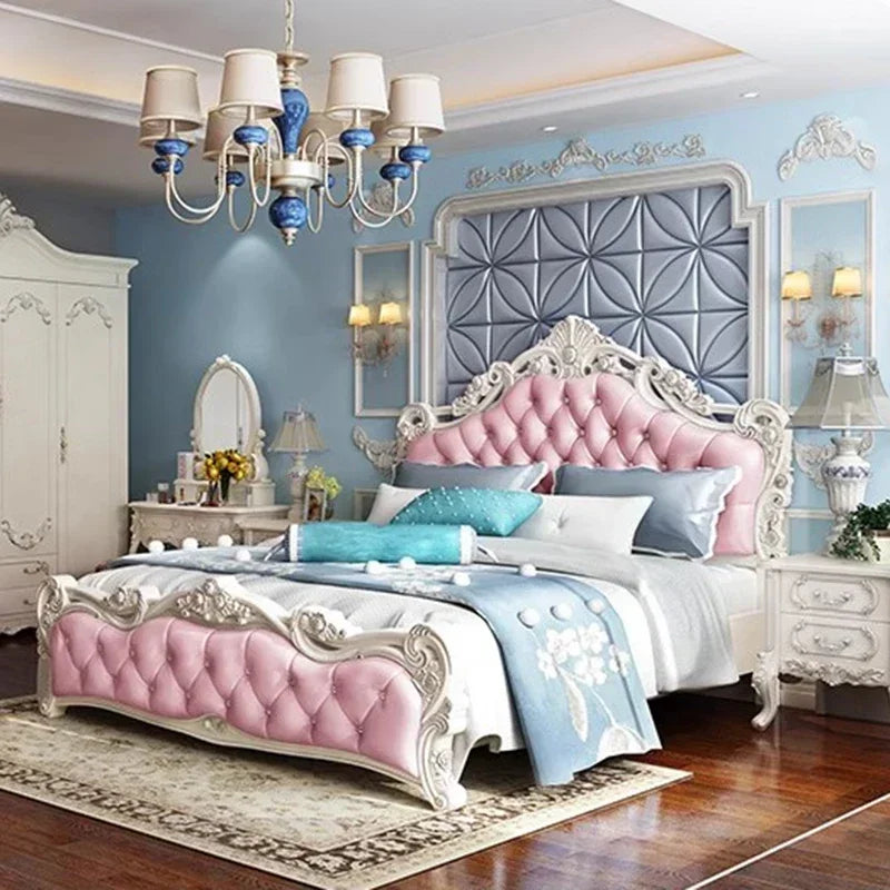 Sleeping Princess Beauty Multifunctional Design Girls Massage Queen Loft  Luxury Bed
