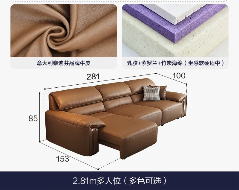 Minimalist Designer Relaxing Recliner and Modern Luxury multifunctional  couch