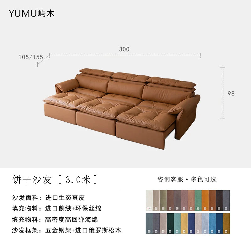 Luxury Floor Recliner, Electric High Back Adjustable 3 seater sofa