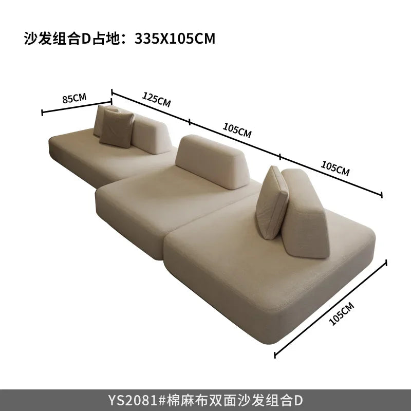 European  Erogomics Modern Puffs Sectional, Individual ,Lounge ,Comfortable  Sofas