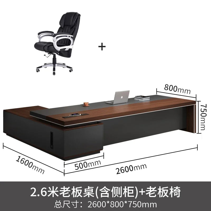 Minimalist Organizer Multifunction  Executive Desk and Study table