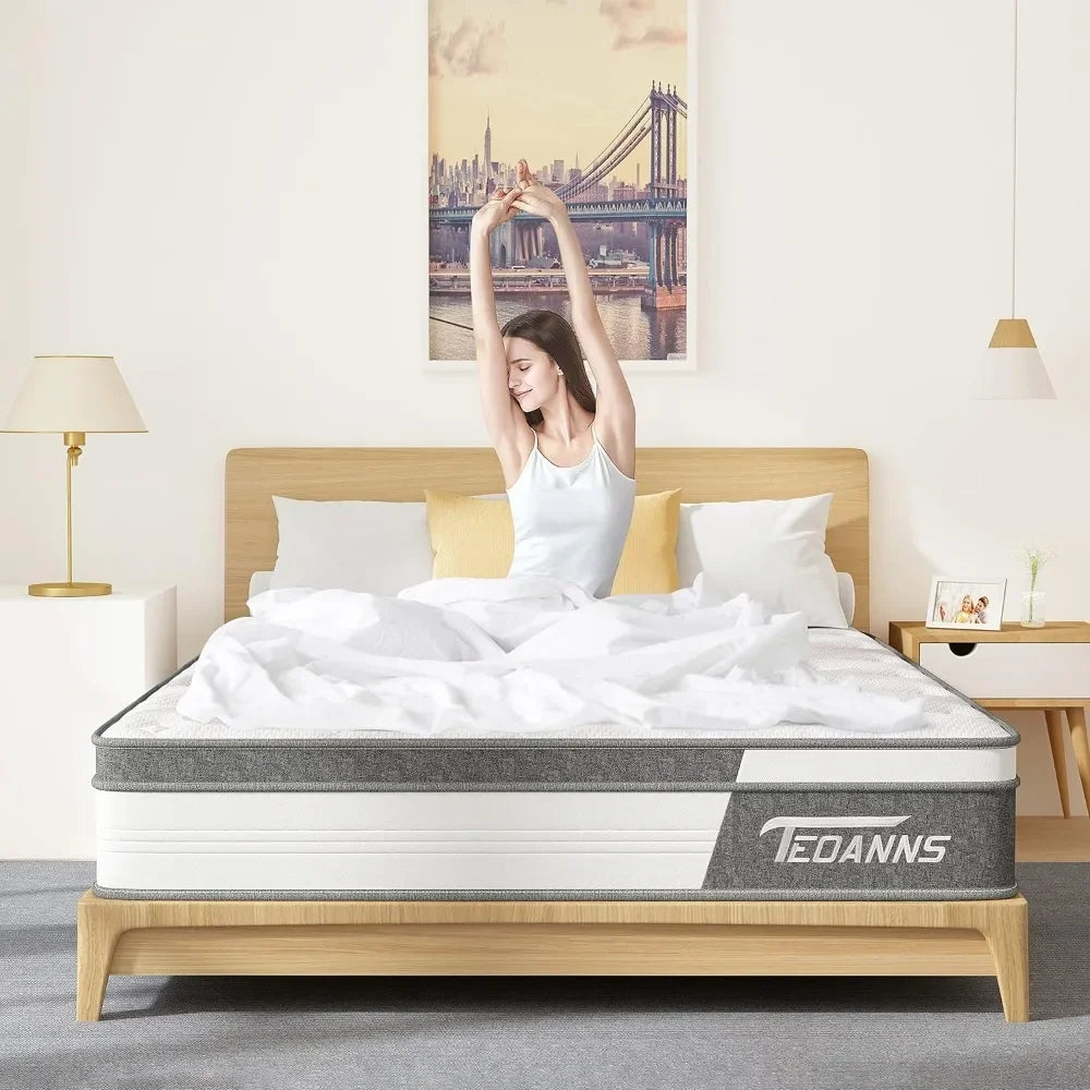 Queen Size Mattress, 10 Inch Memory Foam Mattress ,