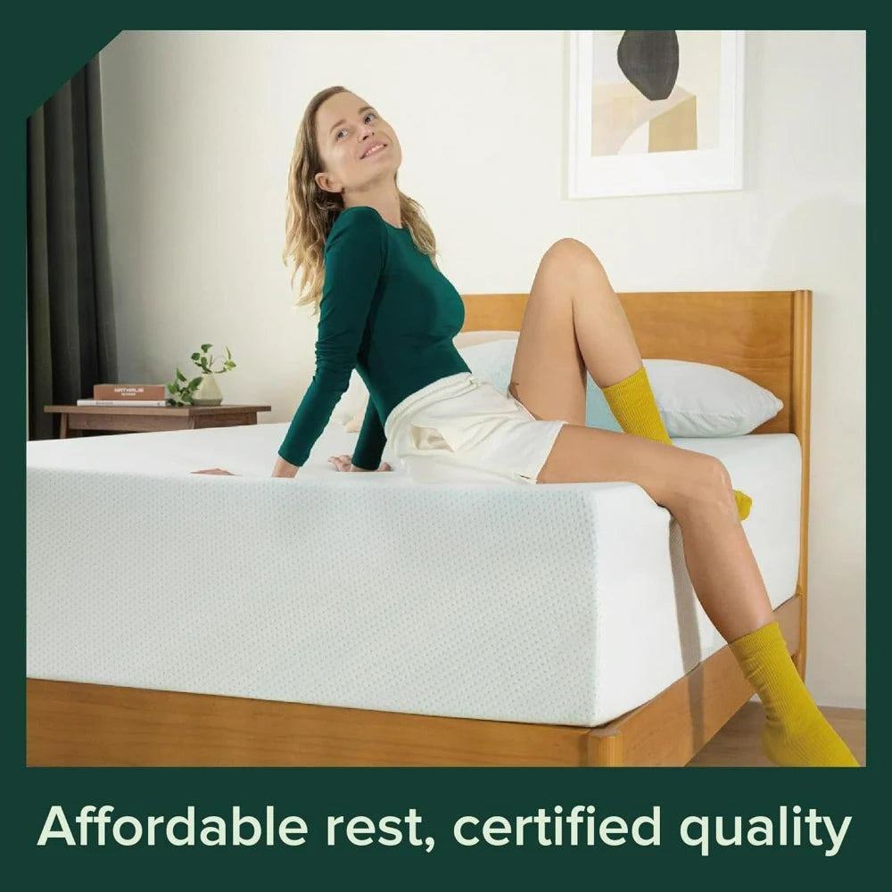 Full Size, 12 inch, Memory Foam mattress, fiberglass free, medium feel