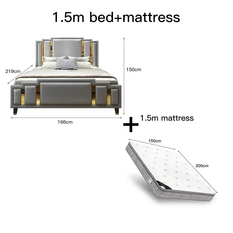 Modern Customizable Bed Designer Sets, King & Queen Size