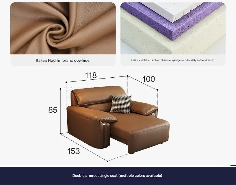 Minimalist Designer Relaxing Recliner and Modern Luxury multifunctional  couch