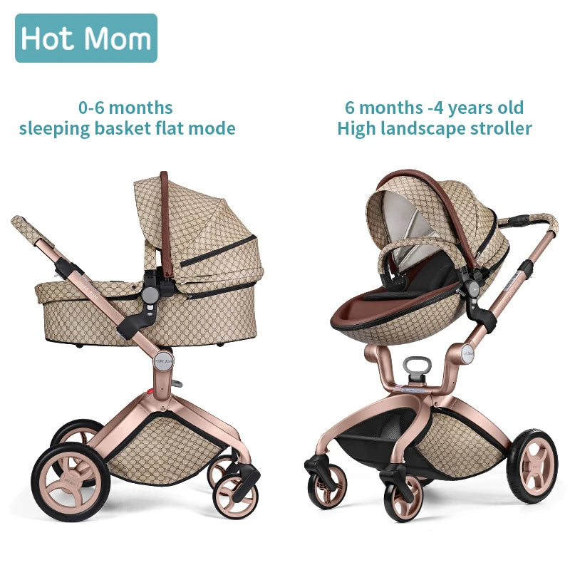 Hot Mom Wholesale Baby Carriage ,  Foldable Travel System Pram