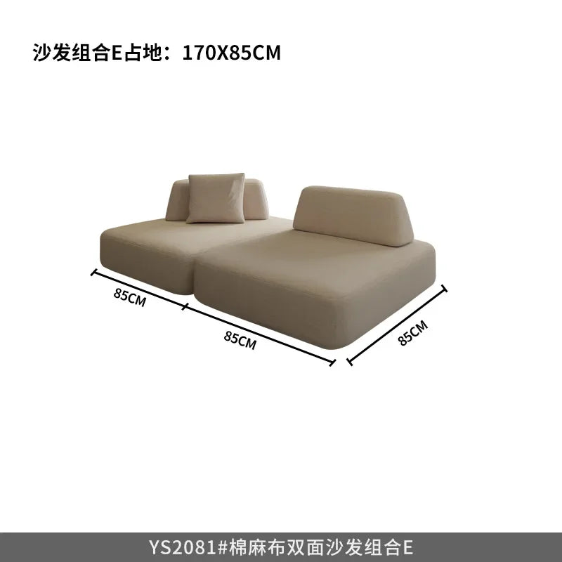 European  Erogomics Modern Puffs Sectional, Individual ,Lounge ,Comfortable  Sofas