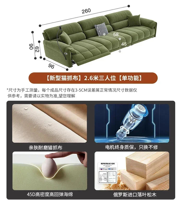 Divano Unique Furniturer Designer Green  Sofa, ,Back Support Design  Salon recliner
