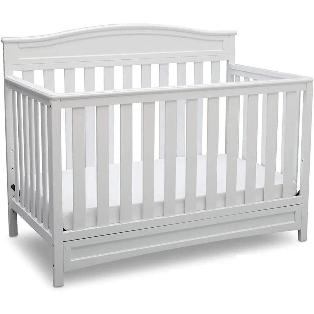 Delta  Emery 4-in-1white  Convertible Baby Crib