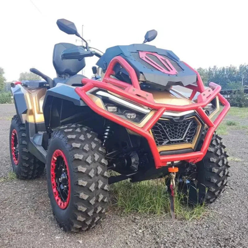 Quad Bike Hunting Farm Utility  Gasoline Adult 500cc ATV 4x4 4 Wheeler off-Road-Scooter ATV