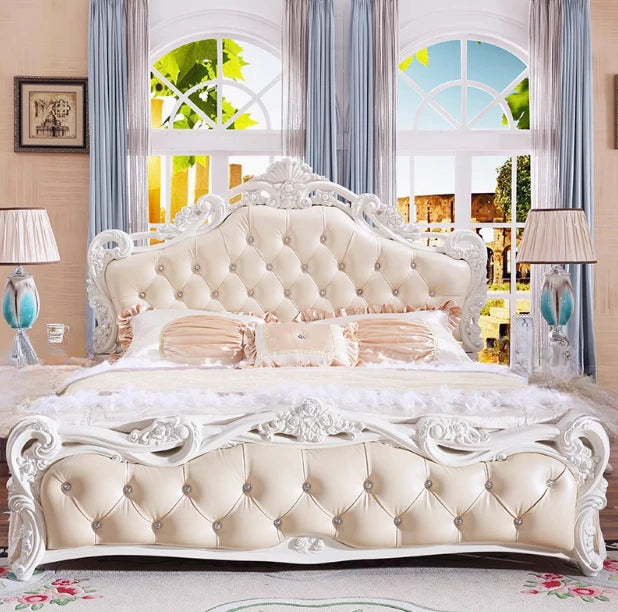 Letti  E Master High End Set Designer  Home Modular Double  Modern European Style Bedroom Set