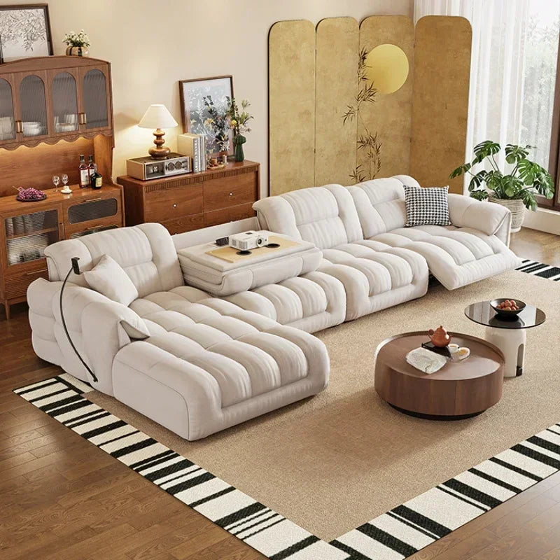 Nordic Modern Sofa Chair Fancy Electric Designer White Recliner