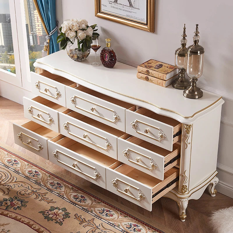Organizer Storage  Cabinets Modern Display White Showcase  Home Shelf Drawer