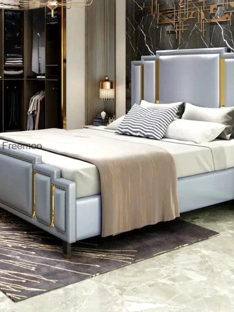 Modern Customizable Bed Designer Sets, King & Queen Size