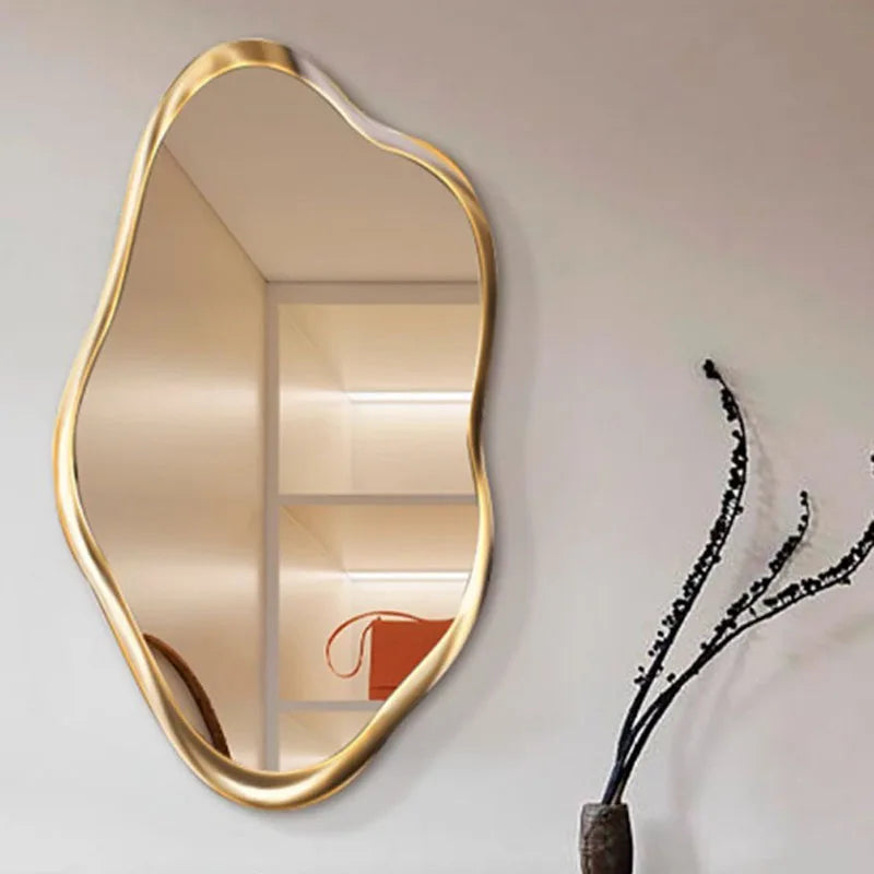 Decorative Wall Light, large circular accessories, big mirror, cabinets