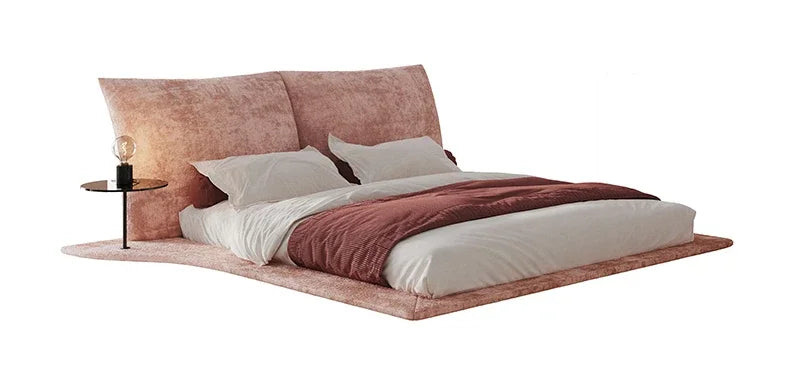 Floating European Luxury Fashionable Wedding Designer High Quality  Double Bed Frame