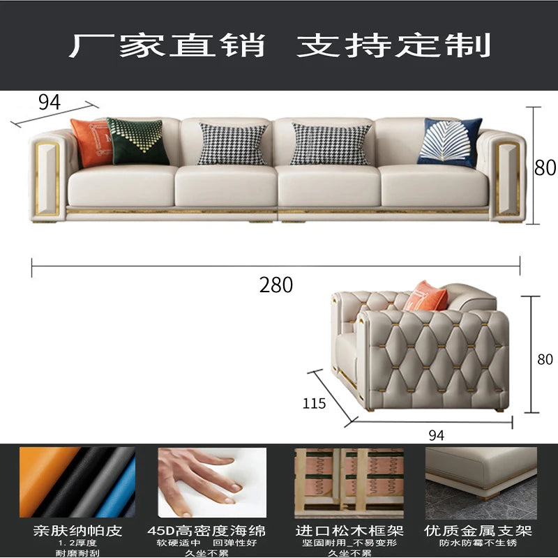 Modern Designer Luxury Fancy Sofa, Italian loveseat