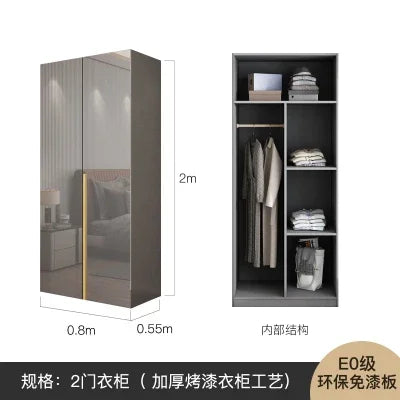 , Multifunction Wardrobe Closet. wooden doors, space saving, storage drawer