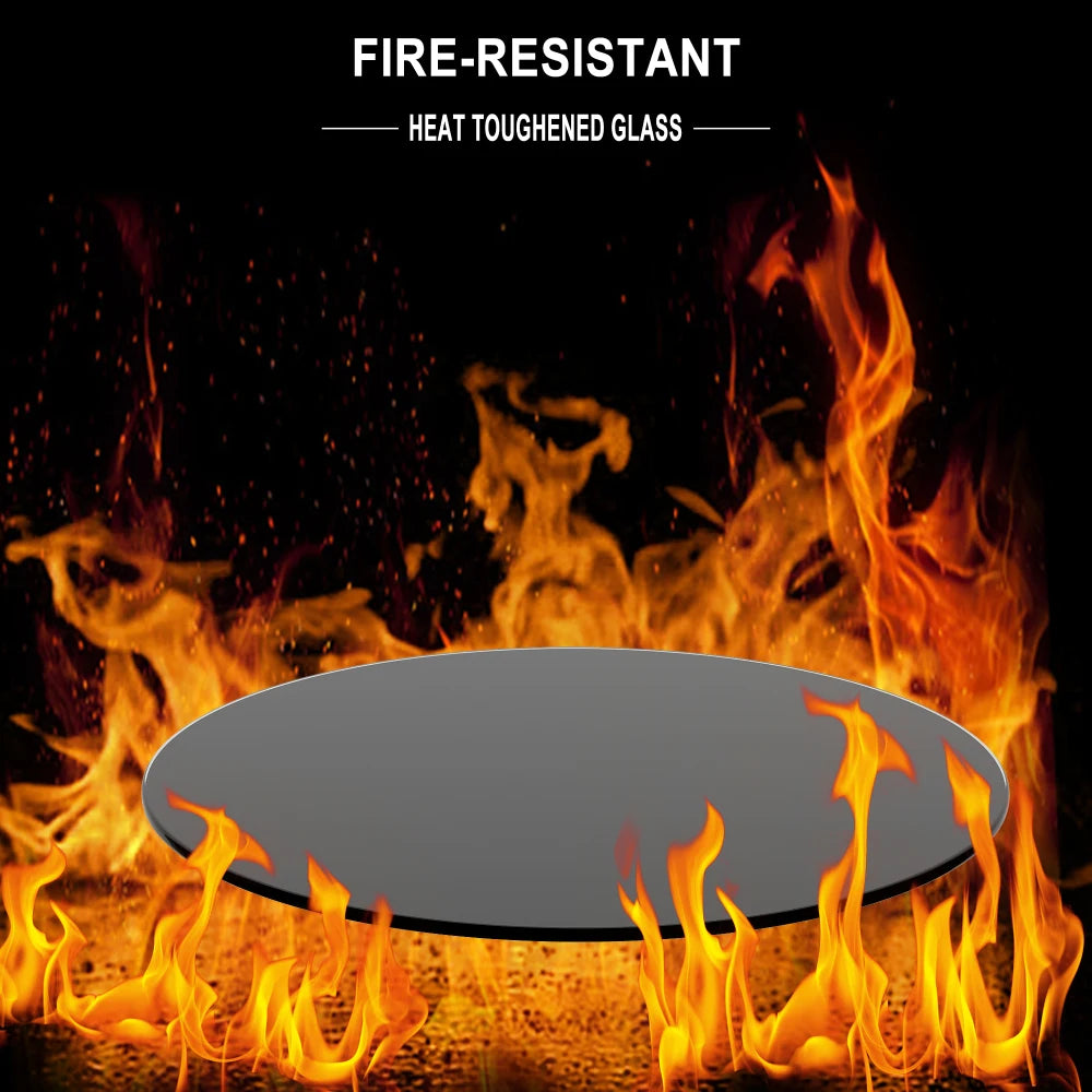 Round Tempered  Black  





















































































Round Tempered Black Glass Table Top Thick Round Polished Edge