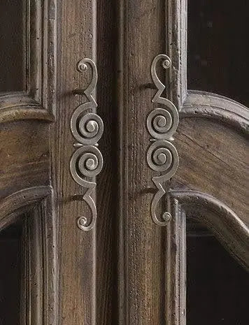 Rustic Walnut  bar cart sideboard,  buffet cabinet  cabinet sideboard