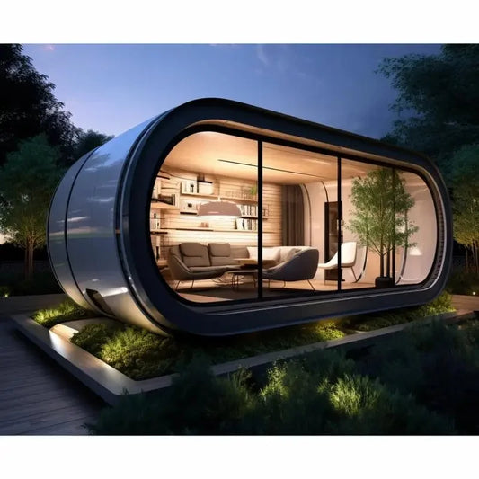 2025 Prefabricated Capsule  Office Pod - Perfect for Living and Business Use