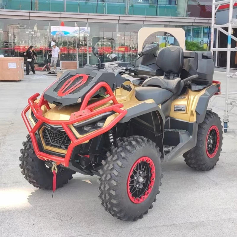 Quad Bike Hunting Farm Utility  Gasoline Adult 500cc ATV 4x4 4 Wheeler off-Road-Scooter ATV