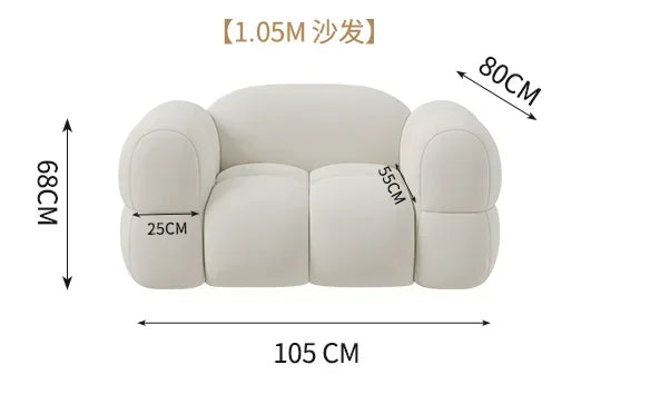 Small Apartment White Puffs Sofa Clouds. lazy reading loveseat 















































Small Apartment Puffs Sofa Clouds, white reading lazy loveseat