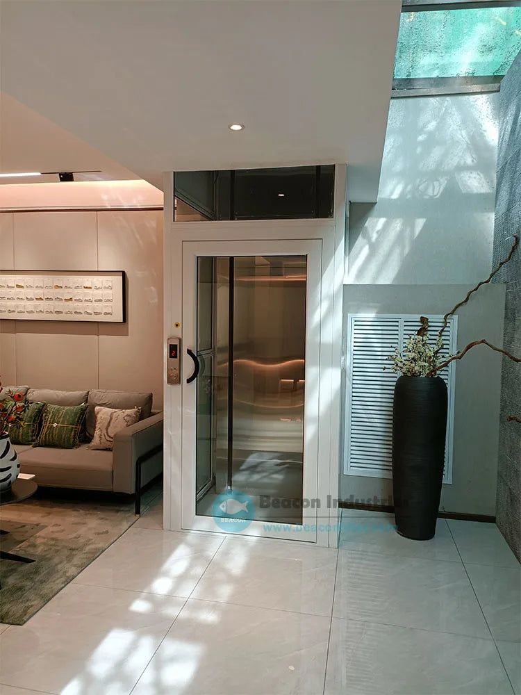 2-4 Floors small residential  hydraulic villa electric elevator lift