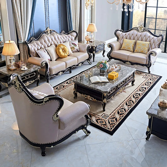Nordic European Sofa Sets Lazy Corner Lounge Recliner Relaxing Luxury  Lounge Suite