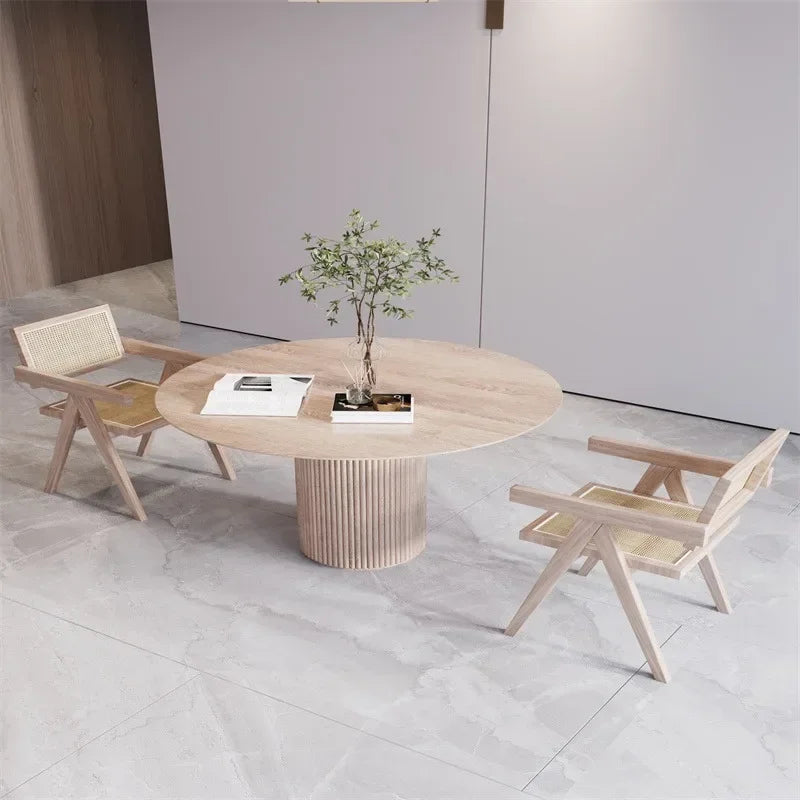 Round Table Garden Slate  coffee Tables Chairs Kids Chair Set Mesa Small Bar