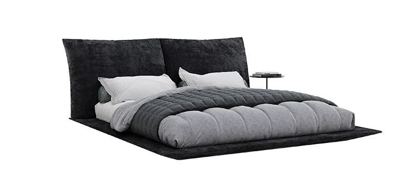Floating European Luxury Fashionable Wedding Designer High Quality  Double Bed Frame