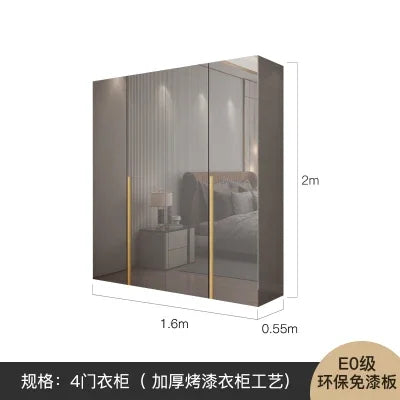 , Multifunction Wardrobe Closet. wooden doors, space saving, storage drawer