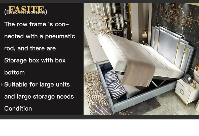 Modern Customizable Bed Designer Sets, King & Queen Size