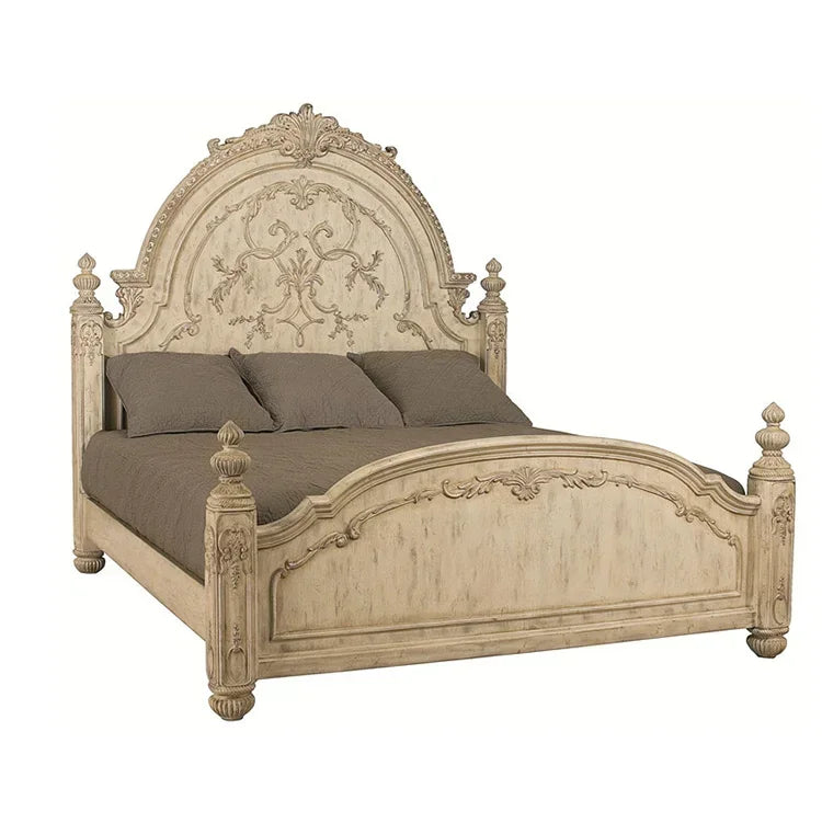 Letto  Matrimonial American Wood  King Size  Headboards  Comforter, 2 people queen size bed